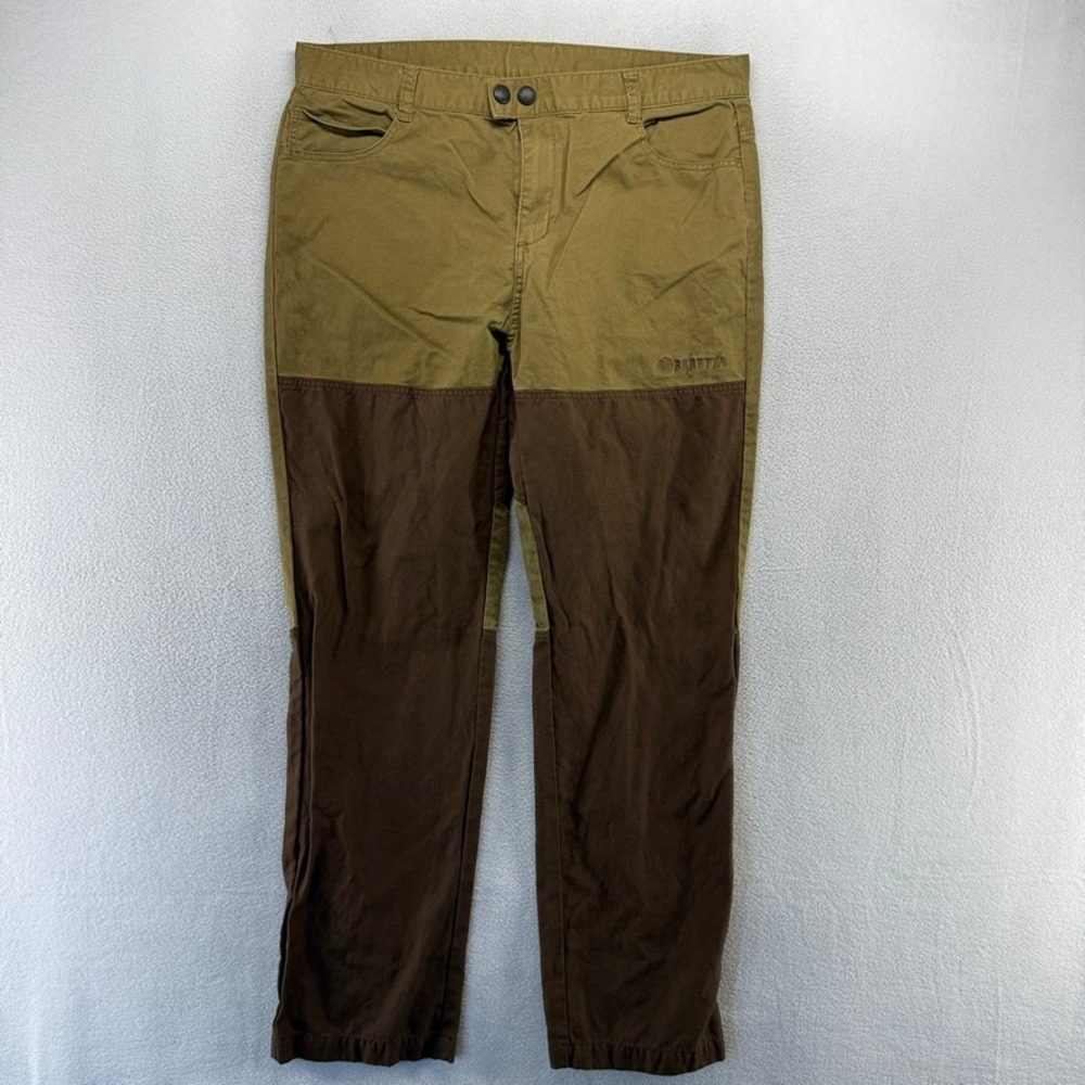 Beretta Pants Mens XL Brown Brown Two Tone Brush Upland Cordura Hunting Field